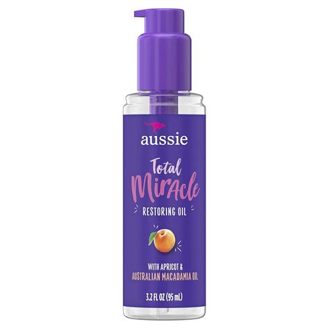 Buy Aussie Total Miracle Restoring Oil 3.2 Ounce Apricot 95ml Online at ...