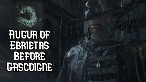 How To Get Augur of Ebrietas Before Gascoigne in Bloodborne - YouTube