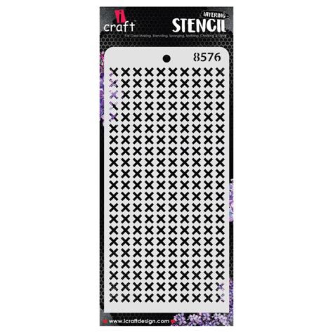 iCraft Layering Stencils - 4 x 8" - 8576| Art Lounge