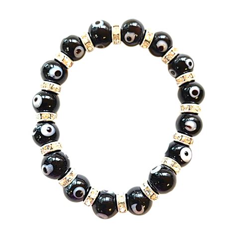 Black Evil Eye Protection Bracelet