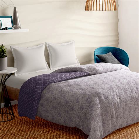 Buy PORTICO Melange Cotton Printed Double Bed Duvet Cover from Portico ...
