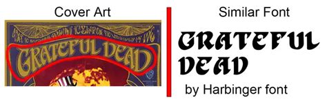 Grateful Dead Font | Free Fonts Vault