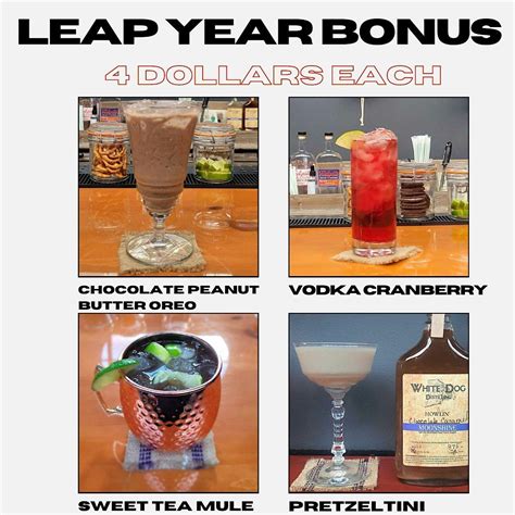 Leap Year 4, Each 4$, White Dog Distilling, Pawtucket, 29 February 2024 ...
