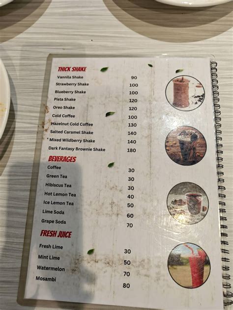 Menu at The Chef Bowl, Puducherry