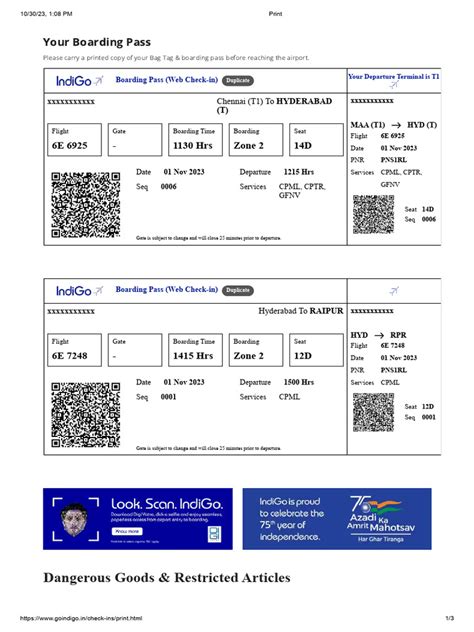 Boarding Pass Example 的图像结果