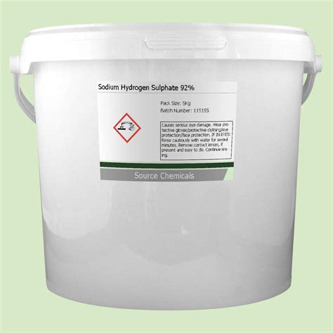 Sodium Hydrogen Sulphate 92% 5Kg Including Delivery : Amazon.co.uk ...