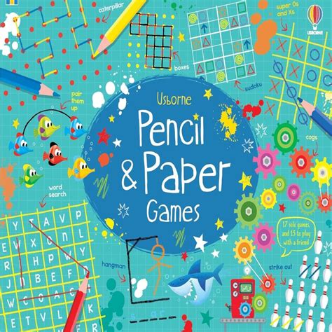 Usborne Pencil & Paper Games — Toycra