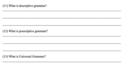 Image result for Example of Descriptive Grammar