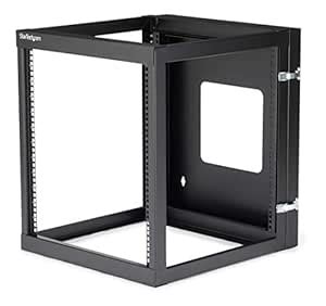 StarTech.com 12U 22-Inch Hinged Open Frame Rack Cabinet Wallmount ...