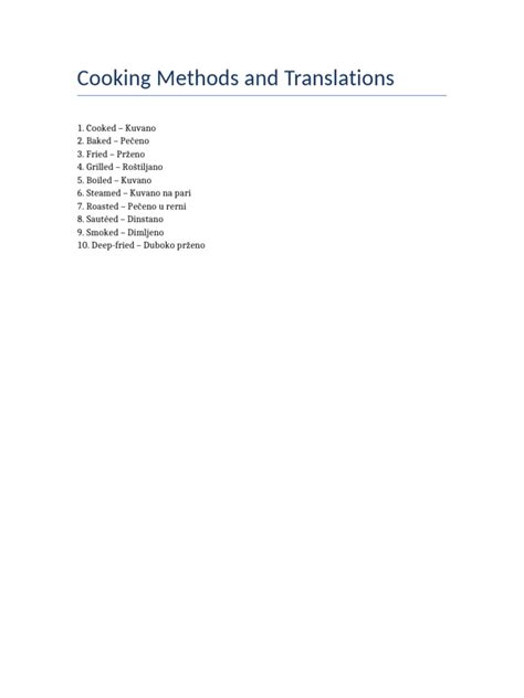 Cooking Procedure 的图像结果