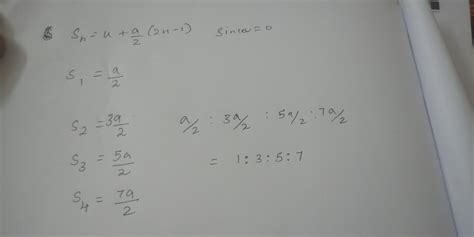 A ball falls freely from rest. The ratio of the distance travelled in ...