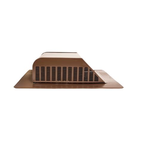 Air Vent Brown Galvanized steel Slant-back Roof Louver in the Roof ...