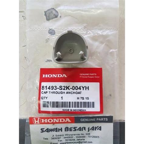 Jual Cover atau Tutup Baut Bagian Atas Safety Seat Belt atau Sabuk ...