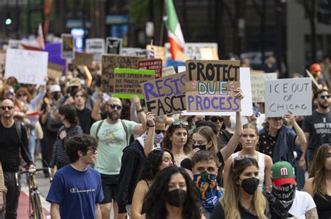 After protesters' arrests at anti-ICE rally, advocates decry CPD’s ...