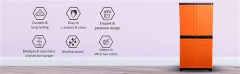 Cello Novelty Big Plastic Cabinet with Dustproof Doors| 3 Year Warranty ...