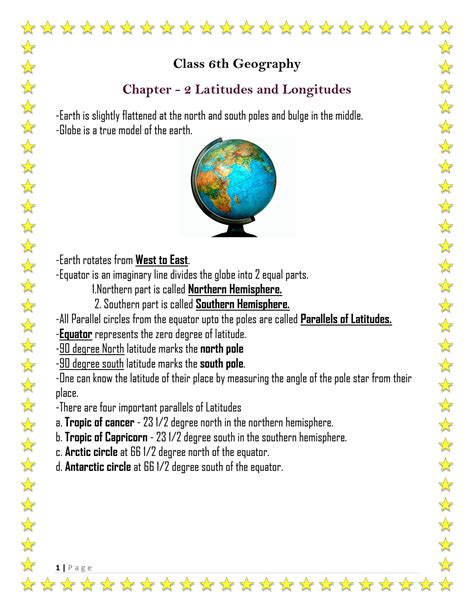 Image result for Geography Chapter 6 Notes