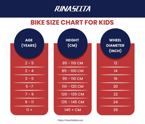 Bike Size Chart [Infographic]-Get The Right Size in 2 Mins