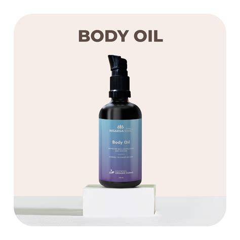 Nisarga Herbs Ayurvedic Body Oil for healthy and hydrated skin | 100ml
