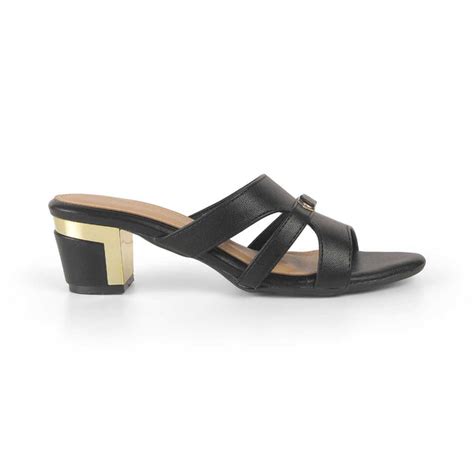 Buy Black Women's Sandals - The Slick Black | Tresmode