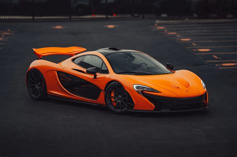 Mclaren P1 Orange Back