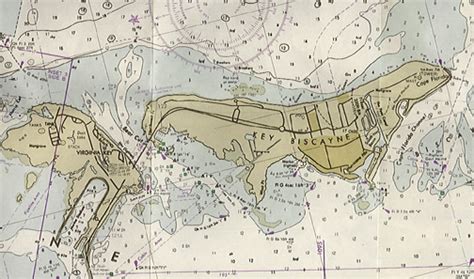 Image result for Key Biscayne Mean High Water Line Map