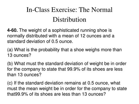 Normal Distribution Exercise 的图像结果