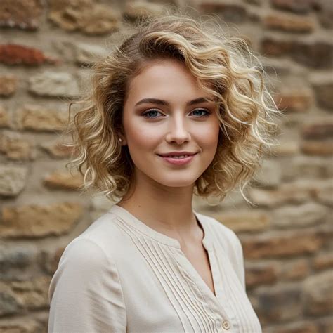 21 Easy Short Curly Haircuts for Round Faces That Wow
