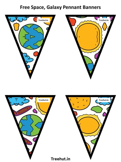 Free Space, Galaxy Bulletin Board Decorations and Craft Printables #406