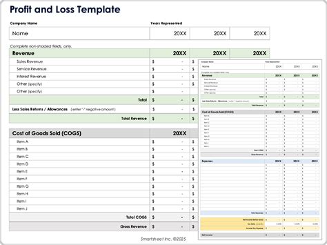 General Ledger Excel Templates