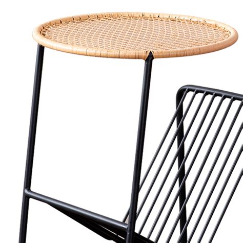 Buy Unique Magazine End Table in Black Color Online in India – Nestroots