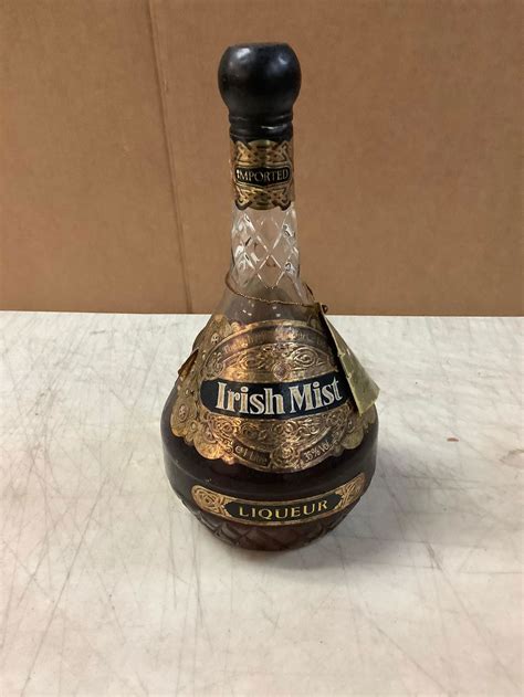 Imported Irish Mist Liqueur Opened Auction