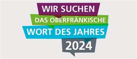 Bezirk sucht „Oberfränkisches Wort des Jahres 2024“ | RadioEINS