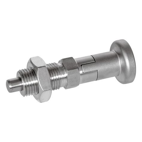JW WINCO, Locking, 316 SS, Indexing Plunger - 822F65|818-10-12-M16X1.5 ...