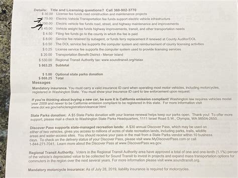 Wa Drivers License Reissue Fee