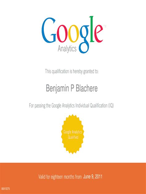 Fillable Online slapdigital Google Analytics Certificate - SLAP digital ...