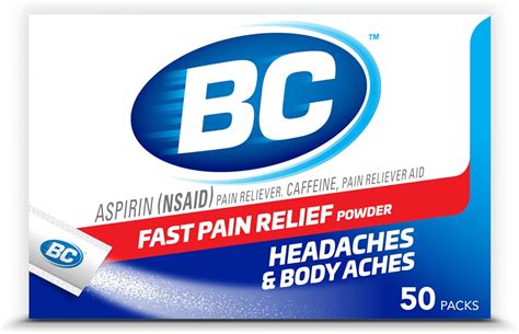 BC Powder Original Strength Pain Reliever, 50 Count India | Ubuy