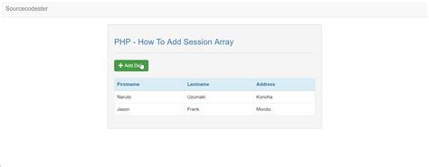 Image result for Session Store Array in PHP