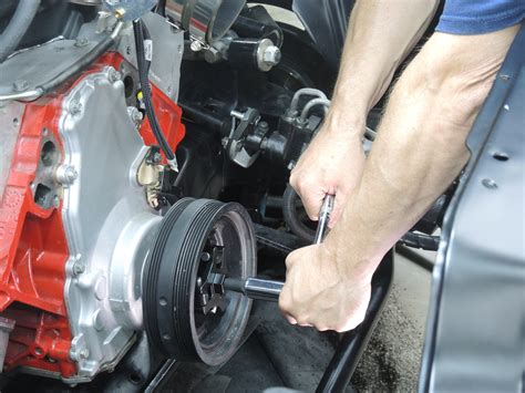 Chevy 350 Harmonic Balancer Install at Patrice Hassinger blog