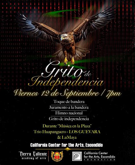 El Grito de Independencia con Tierra Caliente Academy, California ...