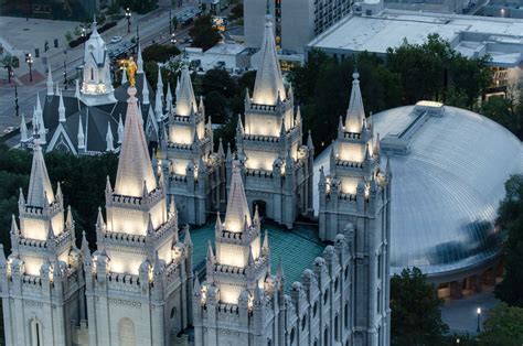 Visit Historic Temple Square in Downtown Salt Lake City Utah