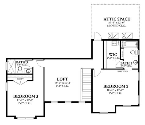 House Plan 51708 - Farmhouse Style with 2982 Sq Ft, 3 Bed, 4 Bath