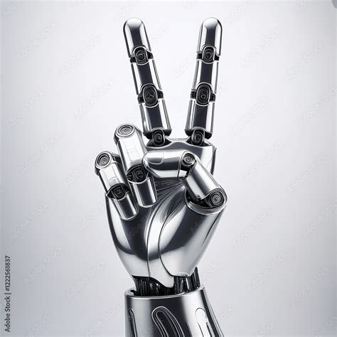 Image result for Peace Sign Robot Hand