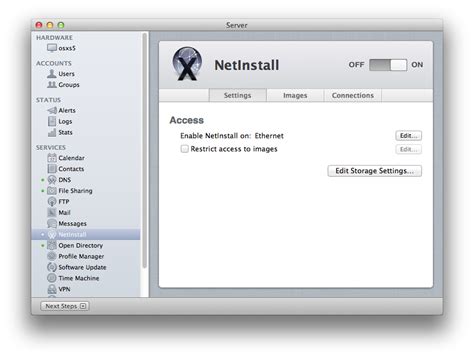 10.8 Mountain Lion Server: NetInstall - Justin Rummel . com
