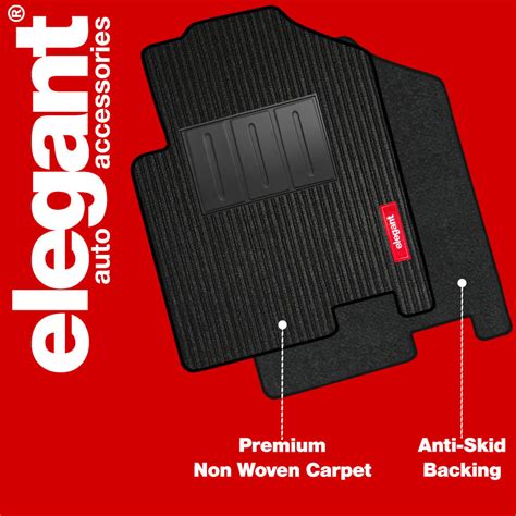 Cord Carpet Car Floor Mat For MG Hector Plus – Elegant Auto Retail