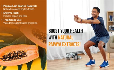 Herbal Hills Carica Papaya tablets - Immunity booster 500mg, carica ...