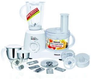 Inalsa WONDER MAXIE PLUS 800 W Food Processor Price in India - Buy ...