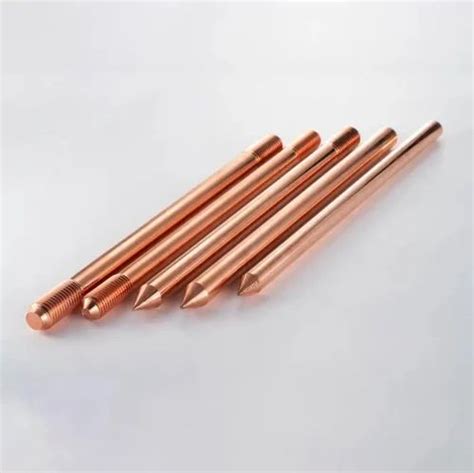 Earthing Accessories - Threaded Copper Bonded Earth Rods Manufacturer ...