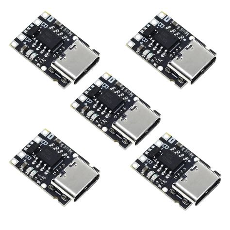 HiLetgo 5pcs TP4057 1A 3.7V Lithium Battery Charging Board with ...