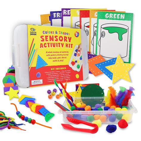 Buy DOODLE HOG Sensory Fine Motor Kit in Colors and Shapes for Toddlers ...