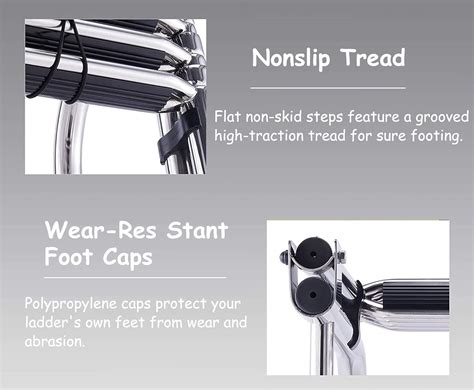 HWF Telescoping 4 Step Ladde for Swimming Pool, India | Ubuy